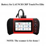 Battery Replacement for LAUNCH CRP TOUCH Pro Elite Scanner